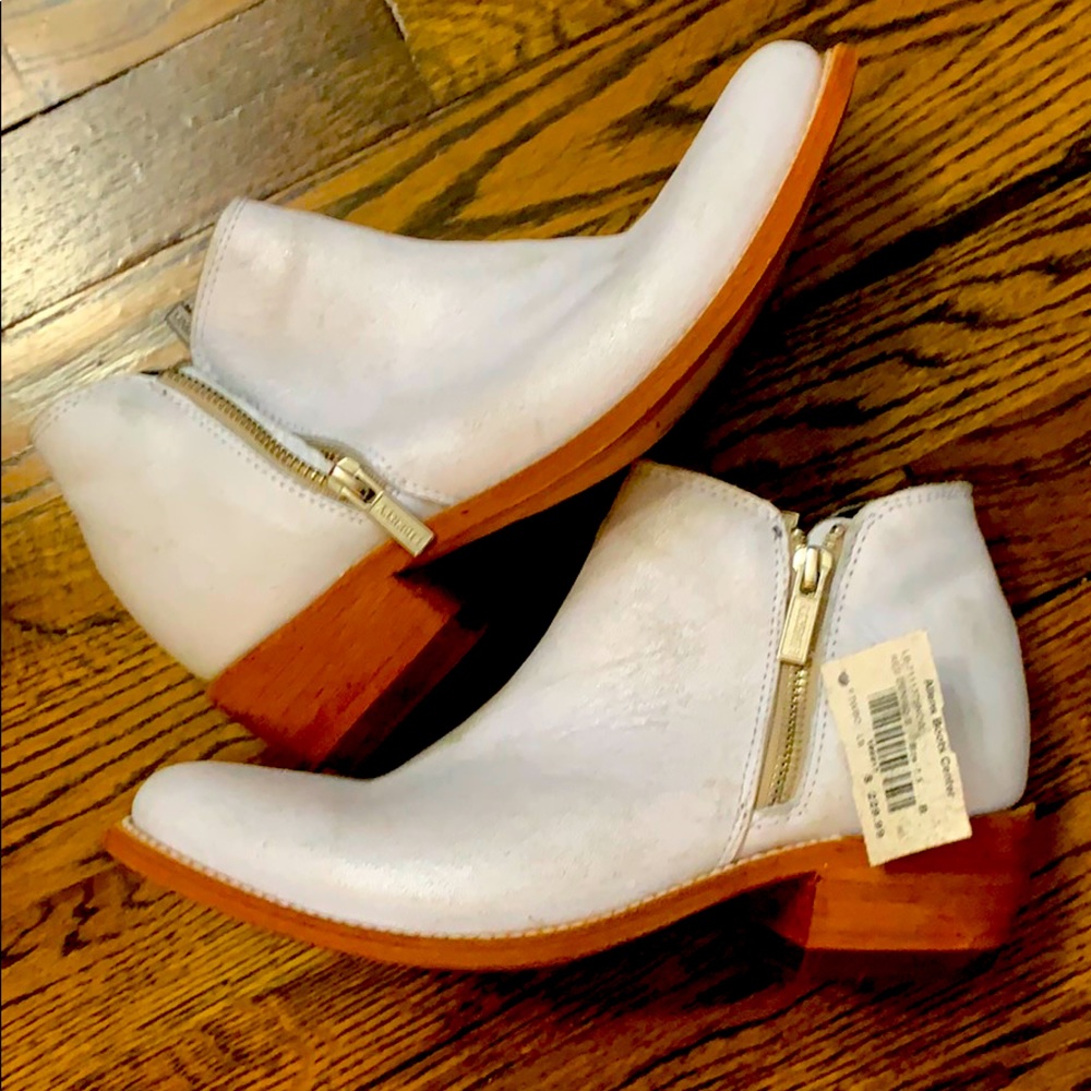 White booties